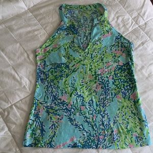 Casual Lilly Pulitzer racer back shirt